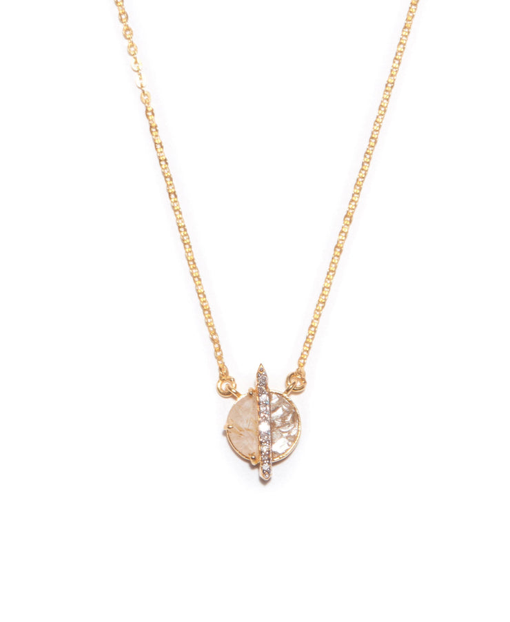 Elson Mini Gold Vermeil Pendant Necklace