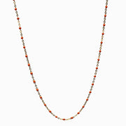 Colored Enamel Necklace