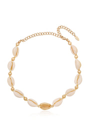 Out to Sea Cowrie Shell Necklace