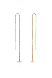 Single Chain Threader Earrings