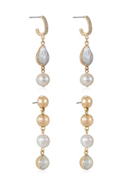 Duchess Pearl and Dangle Earrings