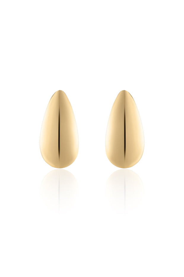 Golden Teardrop Earrings