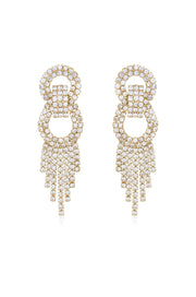 Crystal Gatsby Statement Earrings