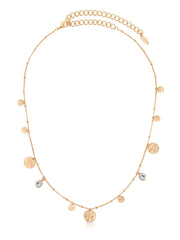 All in Layered Crystal Necklace Set