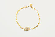 Evil Eye Gold Vermeil Bracelet