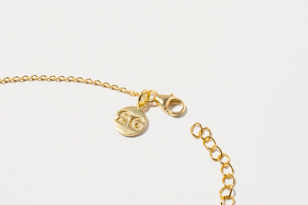 Eye Gold Vermeil Pendant Necklace