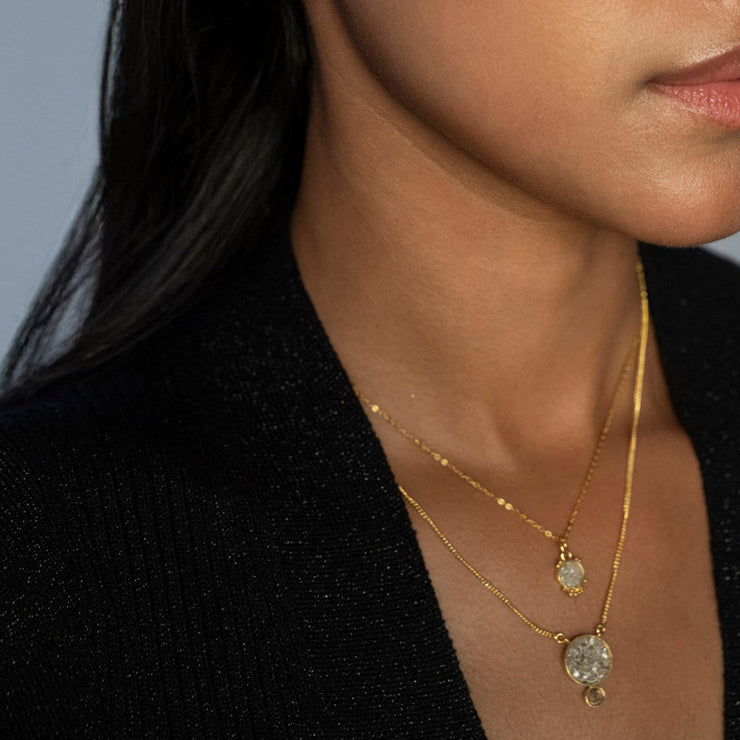 Ophelia Gold Vermeil Pendant Necklace