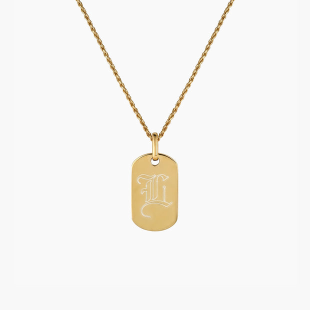 The Rounded Dog Tag