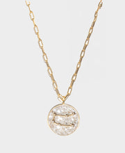 Gemini Gold Vermeil Pendant Necklace