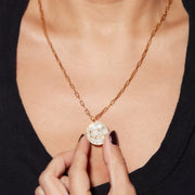 Gemini Gold Vermeil Pendant Necklace
