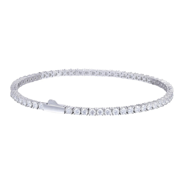 Célestin Lévêque Silver Tennis Bracelet 2.5mm