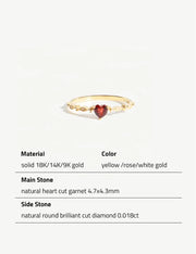 Guerilla Choice Royal Heart 18K Gold Love Ring
