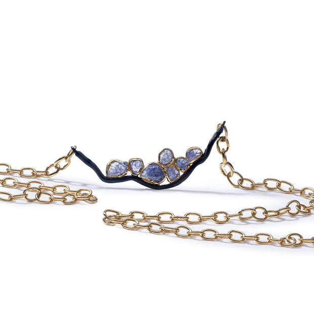 Einar Rough Tanzanite Necklace