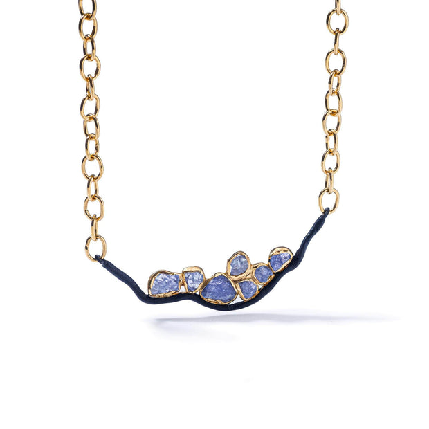 Einar Rough Tanzanite Necklace