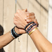 LOVE Bracelet - Gunmetal/Silver