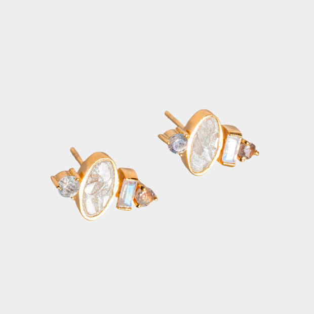 Hery Gold Vermeil Stud Earrings