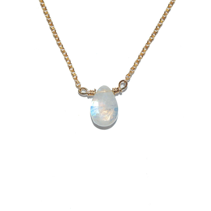 Moonstone Little Gemstone Necklace