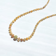 Opal and Gold Necklace