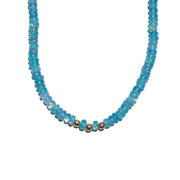 Blue Opal Island Necklace