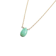 Chrysoprase Little Gemstone Necklace