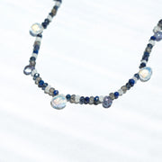 Blue Hues Gemstone Necklace