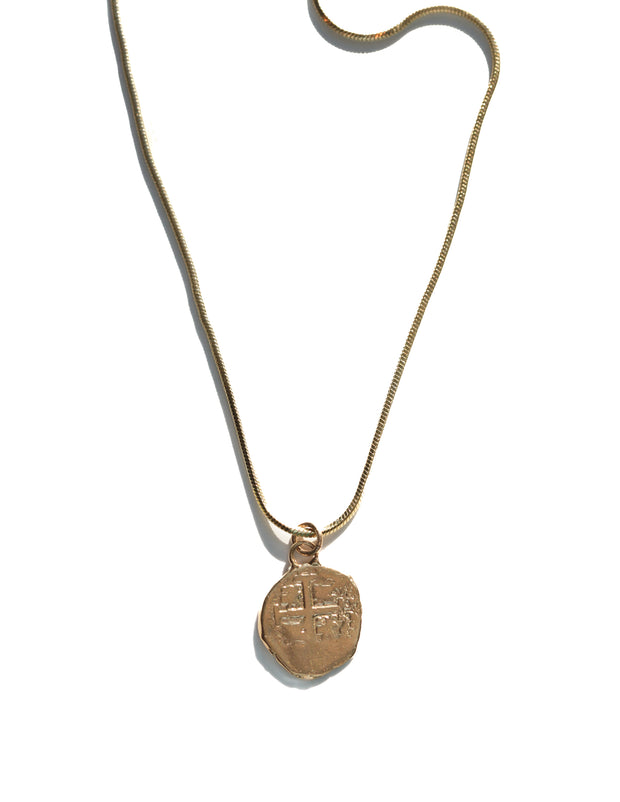 Heirloom Coin Omega Necklace