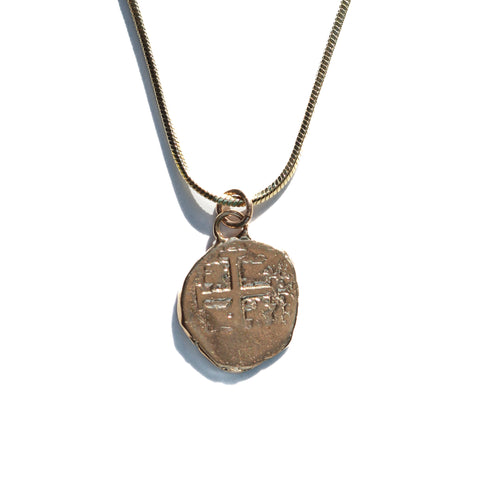 Heirloom Coin Omega Necklace