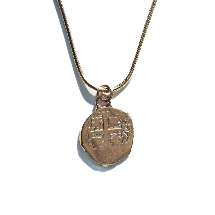 Omega Coin Necklace