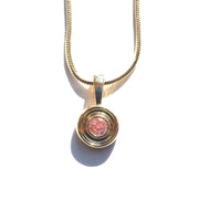 Pink Tourmaline Nantucket Necklace