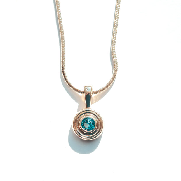 Blue Sapphire Nantucket Necklace