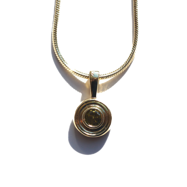 Olive Peridot Nantucket Necklace