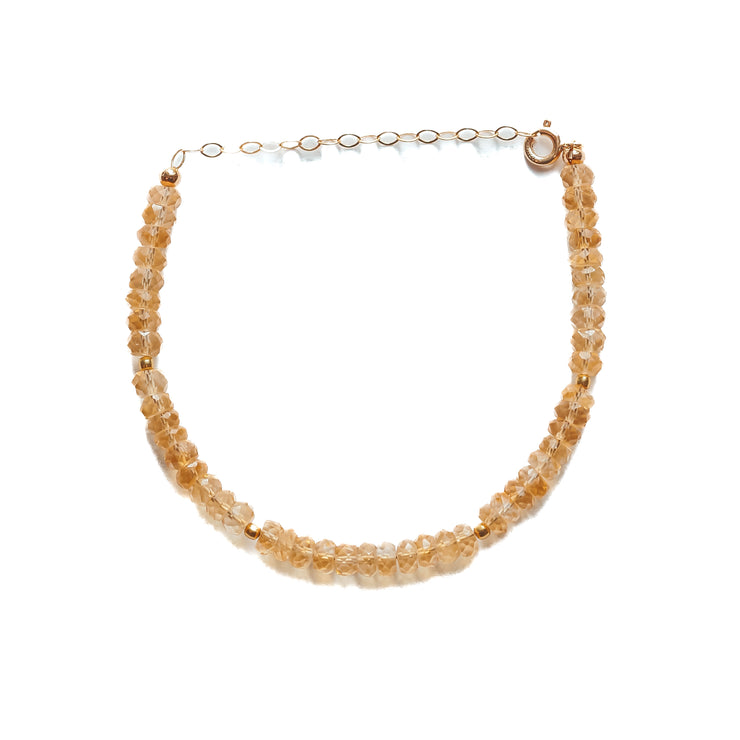 Citrine Gemstone Bracelet