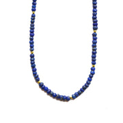 Lapis Moon Cycle Necklace