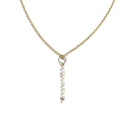 Ivory Pearl Drops Necklace
