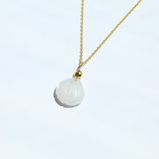 Moonstone Shell Necklace