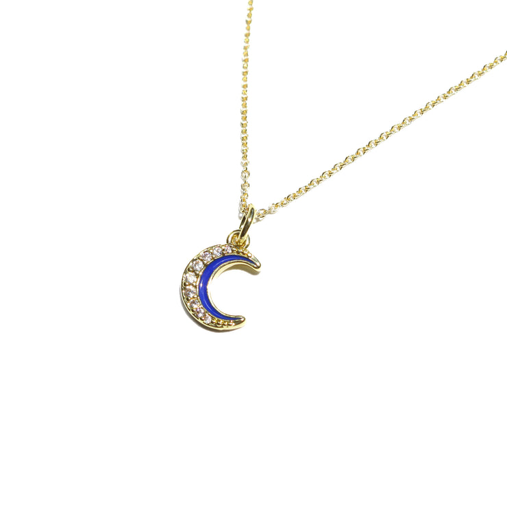 Sapphire Moon Necklace