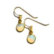 Opal Rose Cut Earrings