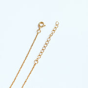 Liquid Gold Diamond Rectangle Necklace