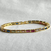 Lainey Rainbow Tennis Bracelet