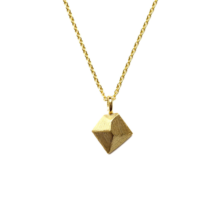 Geometric Diamond Necklace