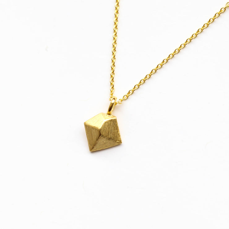 Geometric Diamond Necklace