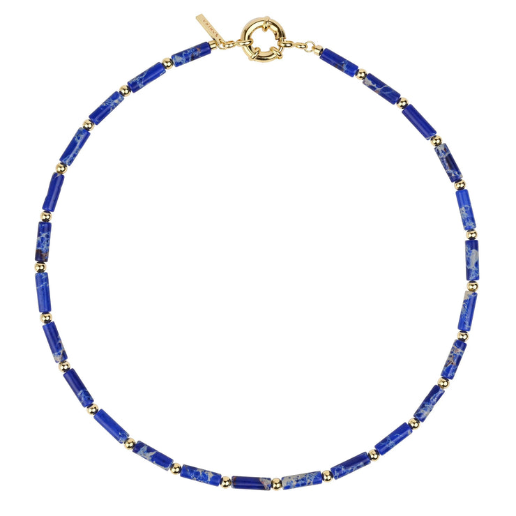 Lapis Toggle Necklace
