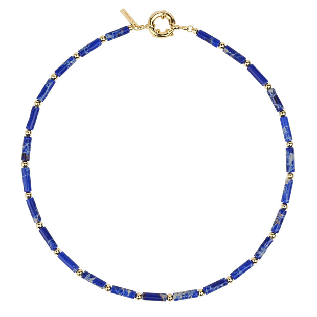 Lapis Toggle Necklace