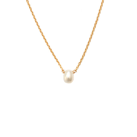 Pearl June Birthstone Necklace