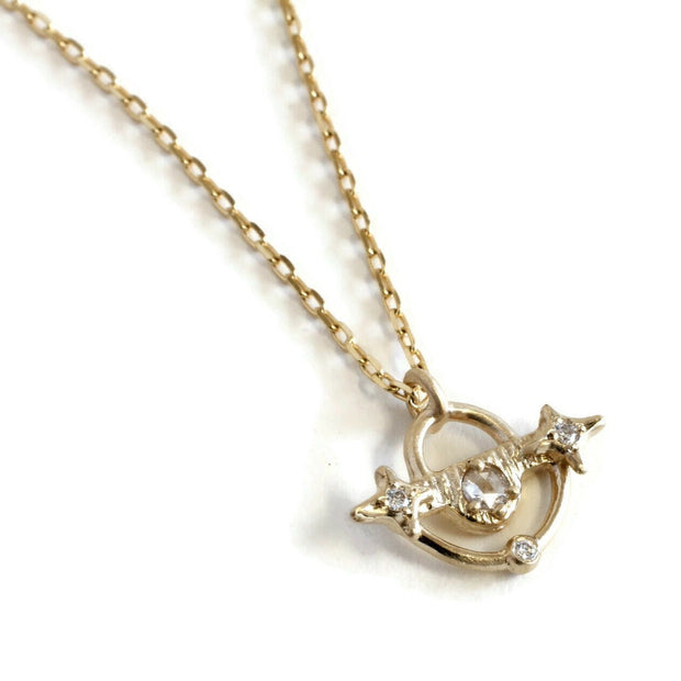 Wandering Stars Necklace -N151YG, N151RG,