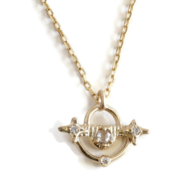 Wandering Stars Necklace -N151YG, N151RG,