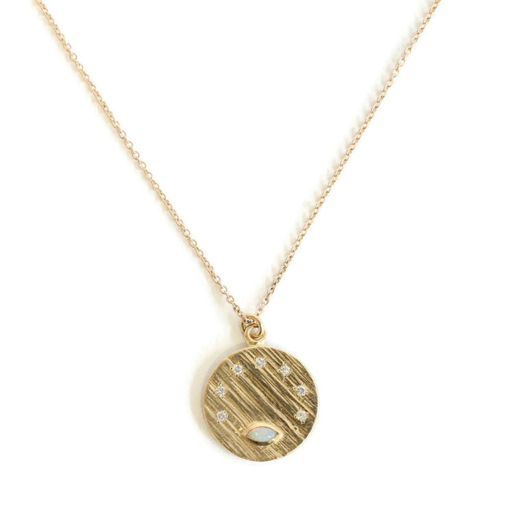 In the Sky Necklace -N169YG, N169RG, N169WG