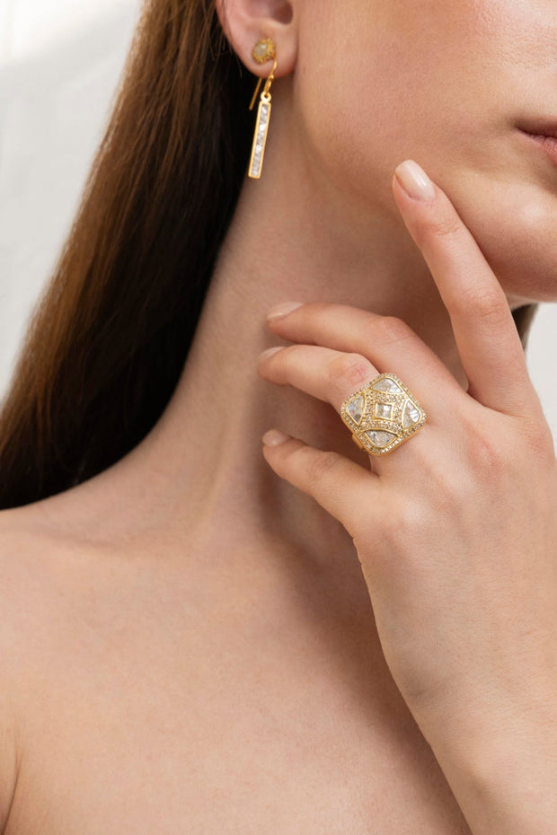 Miladi Small Gold Vermeil Earrings