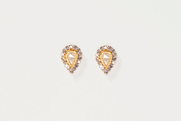 Irving Gold Vermeil Stud Earrings
