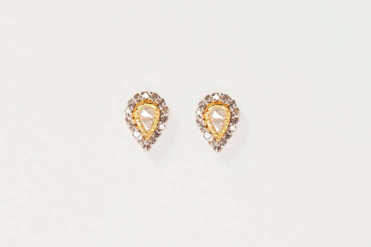Irving Gold Vermeil Stud Earrings